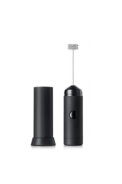 Choice Black Electric Milk Frother Multifunction Powerful Double Spring Eggbeater Household Milk Mixer Coff