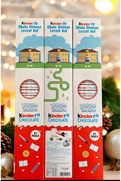 Kinder Yarım Metre 300gr X 3 lü Avantaj paket