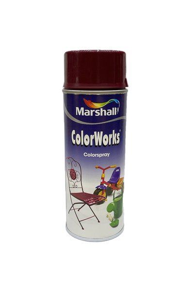 Marshall Çok Amaçlı Sprey Boya Çoklu Yüzeyler Için Bordo 0.4lt