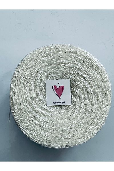 Makromİps Premium Twisted Metallic Paper String (250 Gr/420M) Polyester Glossy Bag String Knitted Decoration Pack String
