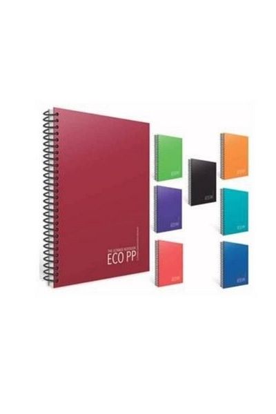 Gıpta Ultimate Notebook - A6 Checkered Spiral Notebook, PP Cover, 60 yp