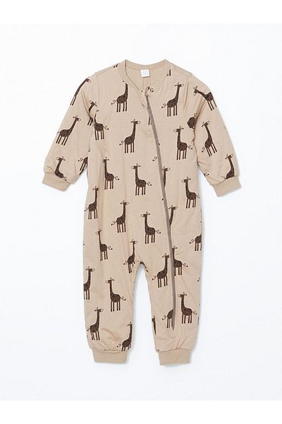LC Waikiki Lcw 1.6 Tog Printed Baby Boy Jumpsuit