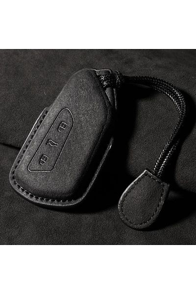 Choice Leather Car Key Case for Volkswagen VW Golf 8 MK8 ID.3 ID.4 for Skoda Octavia A8 Seat Cupra Forme...
