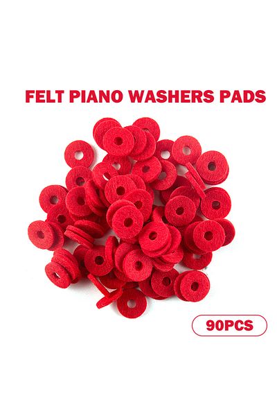 Choice Onesize 90pcs Felt Piano Washers Pads For Piano Tuning Accessories
