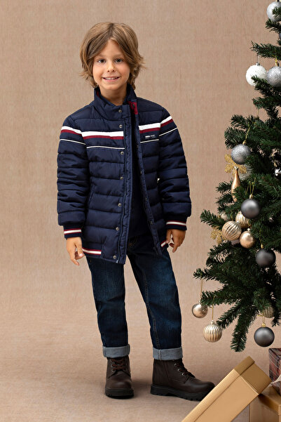 U.S. Polo Assn. Erkek Çocuk Koyu Mavi Jean Pantolon 50272617-DN0023