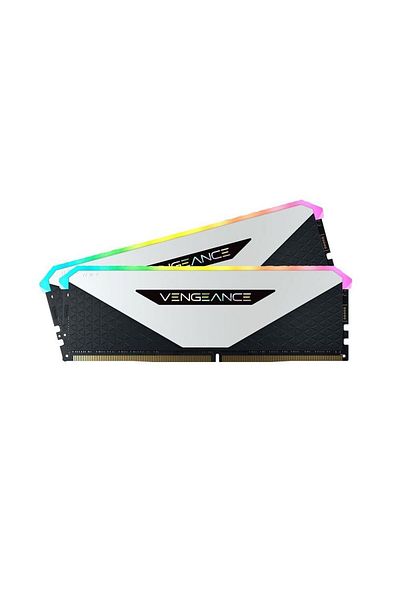 Corsair ذاكرة الوصول العشوائي Vengeance RGB RT 16GB DDR4 3200MHz CL16 RAM-Cmn16GX4M2Z3200C16W - 2x8GB