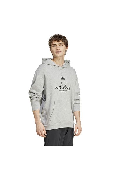 adidas Men's Gray Sweatshirt Ix1316