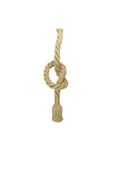 Choice 2M Single Base No bulb Hemp Rope Pendant Lights Retro Vintage Fixture E27 85-265V Lamparas De Techo