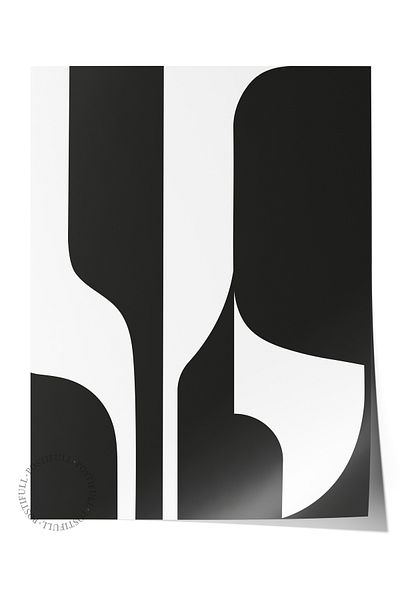 Postifull Lettering Art Themed Wall Poster, Aesthetic Frameless Poster - Living Room, Bedroom Wall Painting