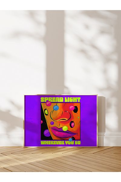 Postifull Grunge Theme Wall Poster, Frameless Poster, Wall Decor, Frameless Painting