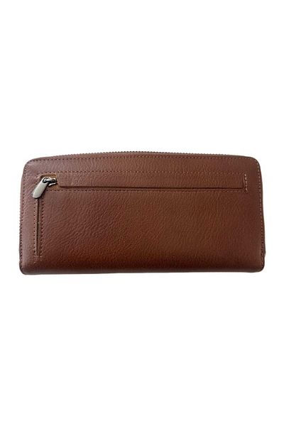 Goldlife Genuine Leather Brown Women's Wallet