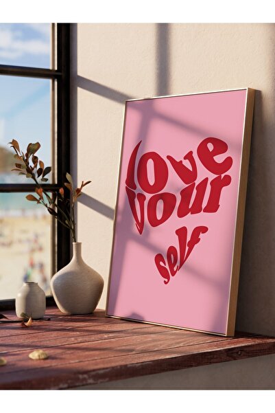 Postifull Estetik Duvar Tablosu - Duvar Posteri - Yazı Sanatı Duvar Dekoru - Çerçevesiz - Kalın Kuşe Kağıt