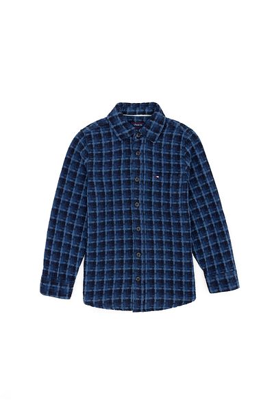 U.S. Polo Assn. Синя дънкова риза за момче 50273320-DN0022