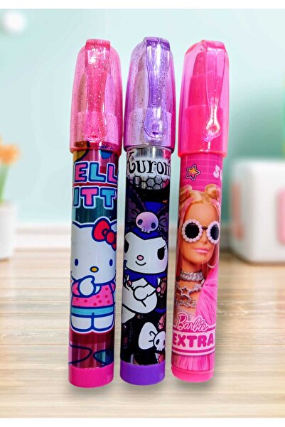 izmir yazici servis Yumurtlayan Silgi Seti 3 Lü Set Barbie Kuromi Hello Kitty...