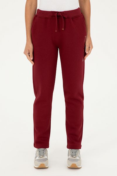 U.S. Polo Assn. Women's Burgundy Sweatpants 50272999 -Vr014