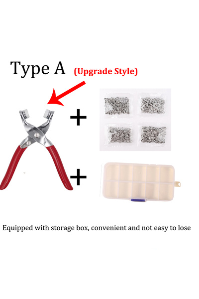 Choice 1200pcs Type A 400-1200PCS Plier Tool Metal Snap DIY Craft Supplies Sewing Button Thickened Snap Fas