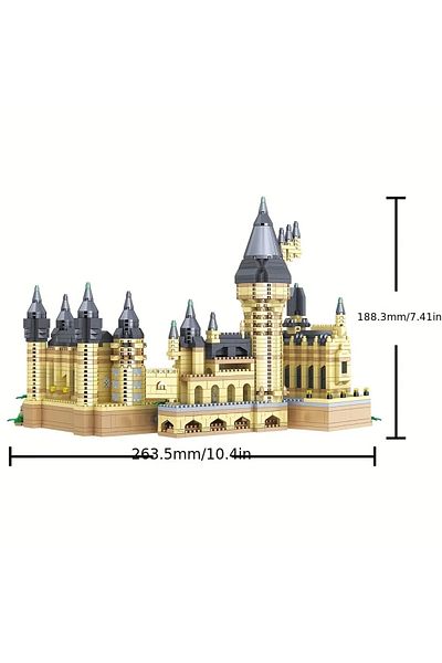Choice Hogwarts Castle Creative Diamond Bricks Hogwarts Castle Magic College Building Blocks Construction E