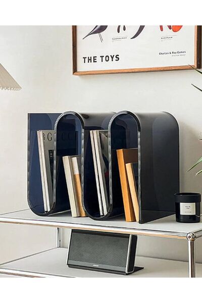 TUVA REKLAM SERPENTIS | Pleksi Çok Yüzey Yan Sehpa & Komodin | Akışkan S Form...