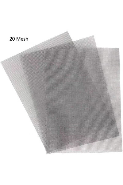 Choice1 قطعتان من شاشة ترشيح من الفولاذ المقاوم للصدأ، مقاس 30×21 سم، بفتحات ...