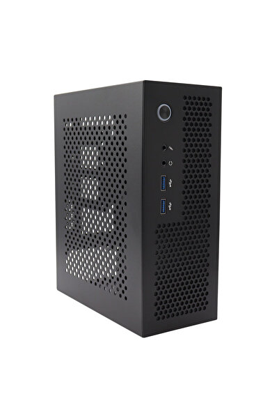 Choice1 black HTPC Computer Case Mini ITX Gaming PC Chassis Desktop Chassis U...