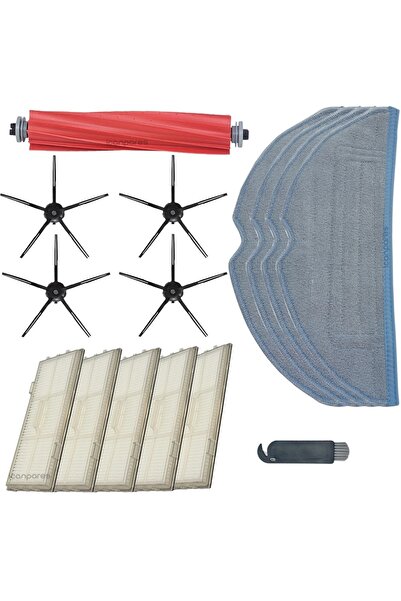 srfn ticaret Set de accesorii pentru aspirator robot compatibil Xiaomi Roboro...