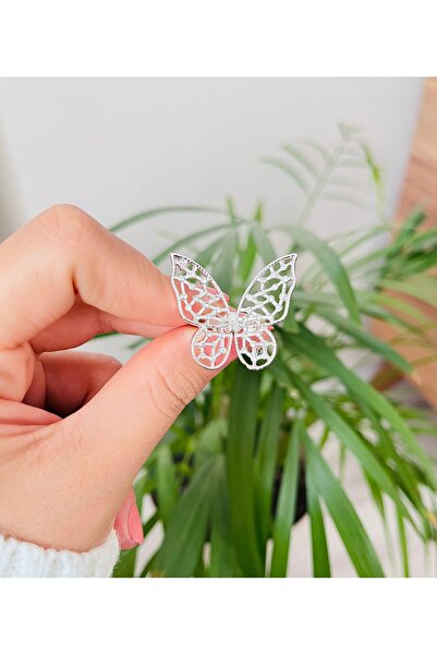 RM Bijuteri Princess Model Large Size Butterfly Adjustable Ring