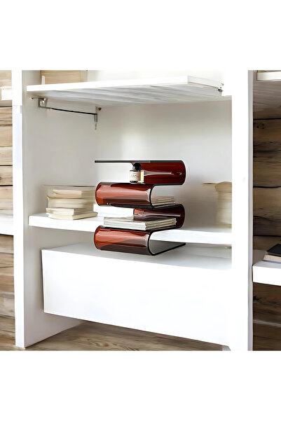 TUVA REKLAM SERPENTIS | Pleksi Çok Yüzey Yan Sehpa & Komodin | Akışkan S Form...