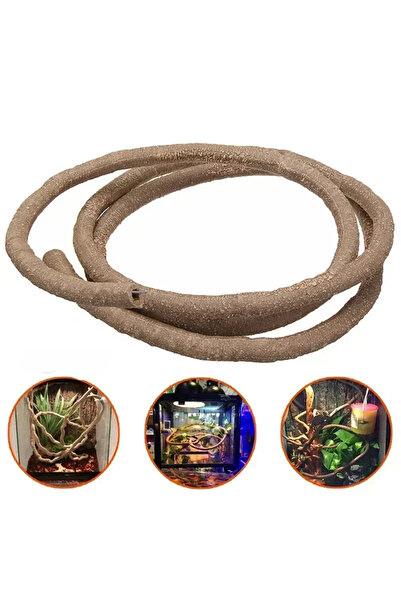 Choice 3m Large Flexible Vines Rattan Habitat Decoration Bendable Jungle Branches Climb Pet Supplies Reptil