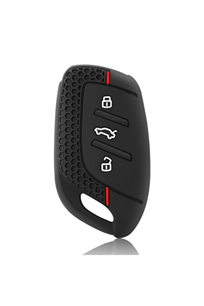 Choice Red For MG 4 2023 Mg4 Ev MG HS GT ZS EV ZX MG5 MG6 3 Buttons Silicone ...
