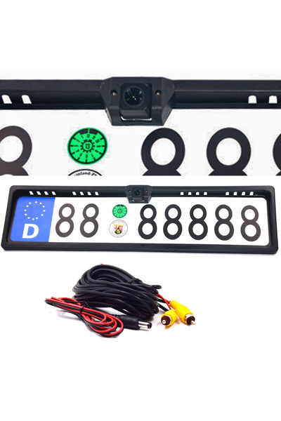 Choice1 كاميرا الرؤية الخلفية للسيارة Pakring CCD ذات العيون الكبيرة، إطار لو...