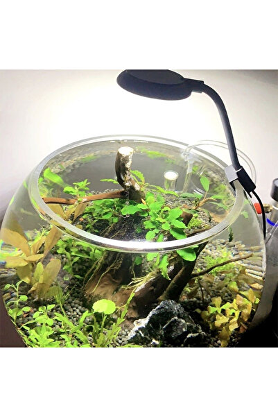 Choice black Fish tank USB small clip light mini LED lighting high brightness aquarium water grass light su