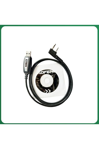 BAOFENG 1pc Usb Programming Cable For Quansheng Uv-k5 Uv-k6 Uv-13 Uv-s9 Plus Uv-17 Uv-82 Uv-16 Uv-21