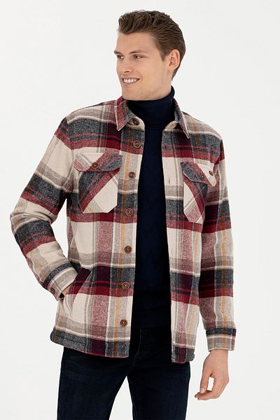 U.S. Polo Assn. Men's Burgundy Jacket 50276552 -Vr014