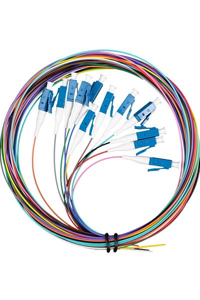 Choice 12C LCUPC1.2M 2Set 10Sets 12Core SCAPC Fiber Optic Pigtail Simplex 0.9mm 9/125 Single Mode SM SX LC
