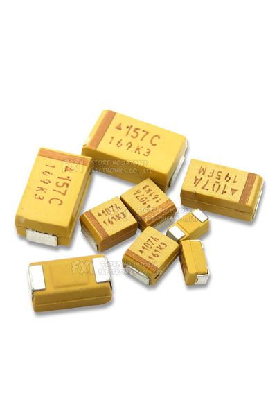 Choice D 10v 220uf 227a 10pcs A B C D Case Tantalum Capacitor 6v 10v 16v 25v 35v 50v 0.1uf 1uf 2.2uf 4.7uf