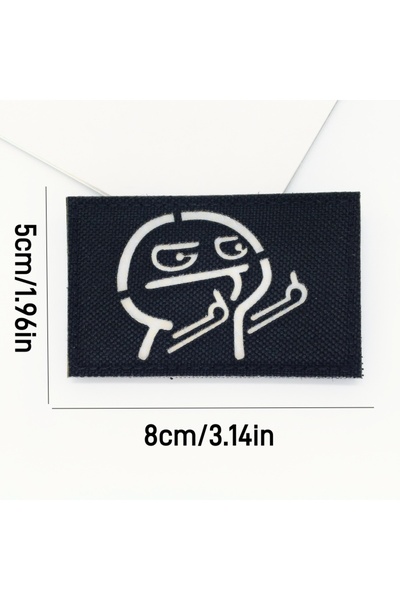 Choice Hl-ir073 1pc Tactical Patches Ir Infrared Reflective Morale Patches On...