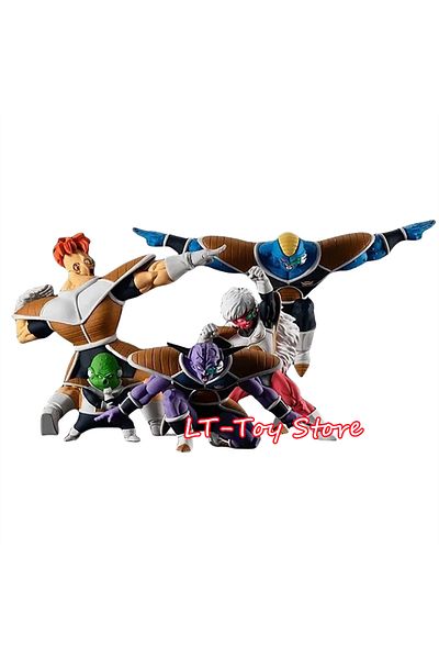 BANDAI With Box Ginyu Force Dragon Ball Z Ginyu Force Figure Anime Figurine Jeice Guldo Recoom Burter Actio
