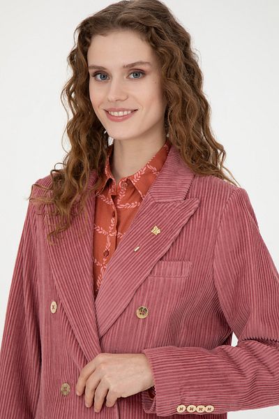 U.S. Polo Assn. سترة نسائية وردية - 50277968 -VR167