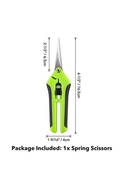 Choice 1pcs Spring Scissors 1pcs Spring-loaded Craft Shears With Blades Multi-use Ergonomic Spring-action S