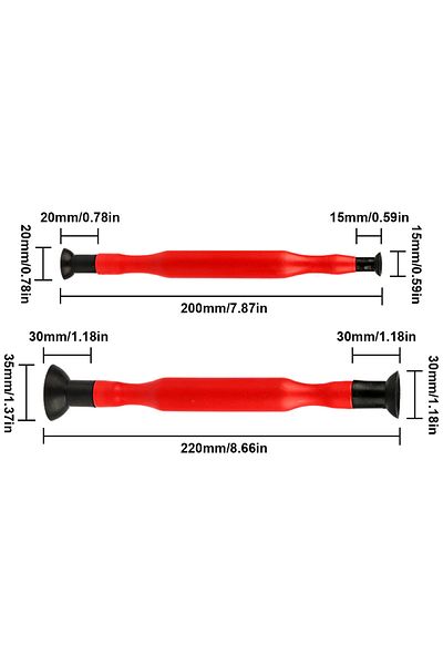 Choice 2pcs 2pc Valve Lapping Sticks Plastic Grip Suction Cup Or Grinding Paste Sand For Auto Motorcycle Cy