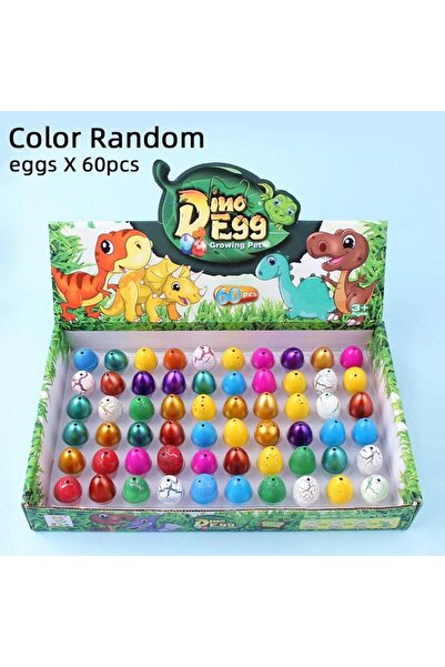 Choice 60 قطعة من بيض الديناصور الجديد والفريد من نوعه، يمكن نقعها في الماء ل...