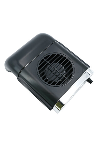 Choice مروحة صغيرة سوداء اللون من EAFC، تعمل بمنفذ USB، قابلة للطي، صامتة، بثلاث سرعات قابلة للتعديل، مبرد سيارة عالمي