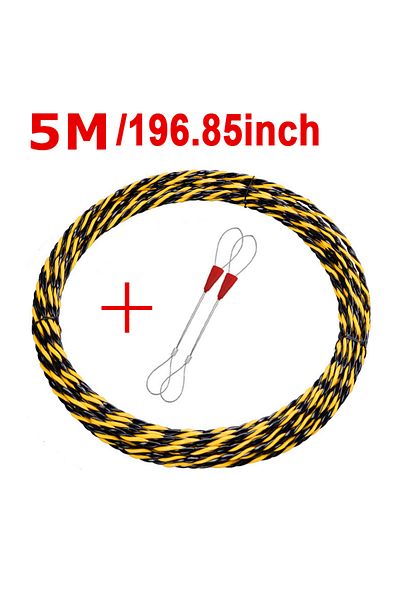 Choice 5m Electrical Wire Threader 5-50m Electrician Tube Threading Device Wire Cable Pipe Running Puller L
