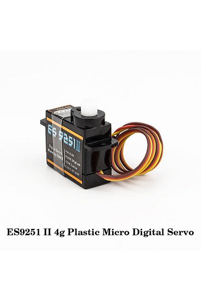 Choice Es9251 Ii Emax Es9251 Ii 4g Plastic Micro Digital Servo / Es9051 4.3g Digital Mini Servo For Rc Mode