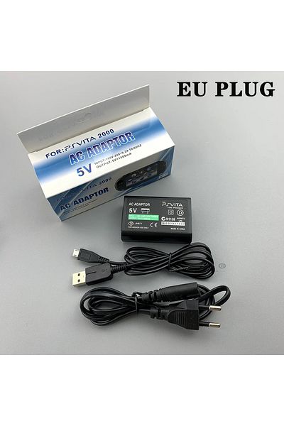 Choice Eu Plug For Psv2000 New Home Charger Power Supply 5v Ac Adapter For Ps Vita 2000 Usb Charging Cable