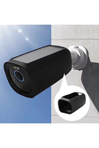 APWIKOGER Silicone Protective Cover for Eufy Cam 3 Add-on Anti-Scratch Camera Protective Case UV-proof Prot...