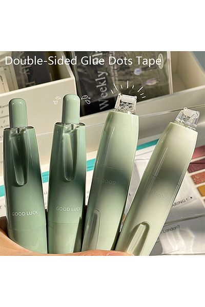 Choice Green 4pcs/set Double-sided Adhesive Dots Tape - Strong Permanent Bonding For Crafts, Scrapbooking F