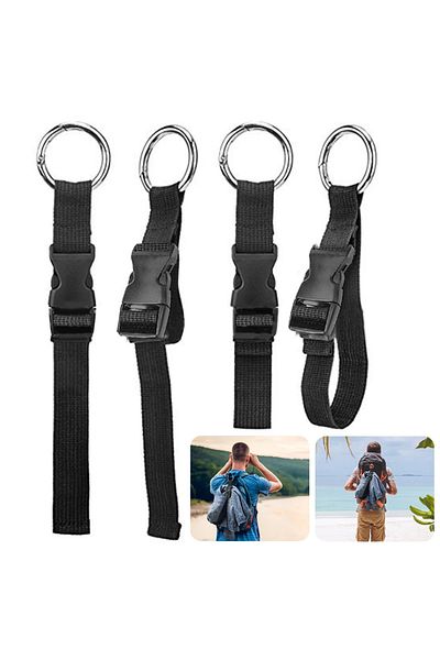 Alloet Travel Luggage Fixed Strap with Release Buckle Backpack Jackets Gripper Anti-Theft Suitcase Carri...