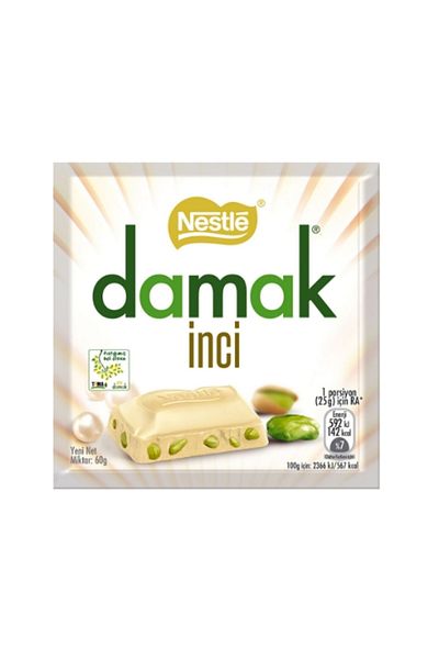 Damak Pearl Chocolate 60 Gr. (6 Pieces)