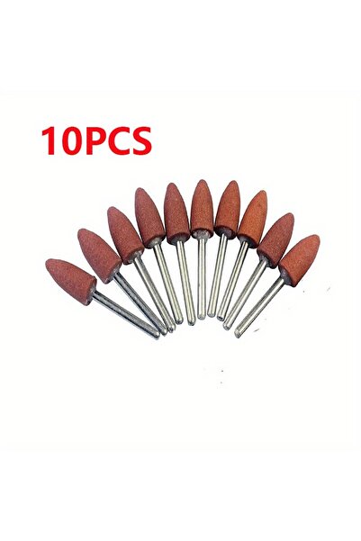 Choice 10PCS 10/50 Pcs Abrasive Mounted Stone Grinding Wheel Head Mounted Grinding Point Stone Heads for Dr